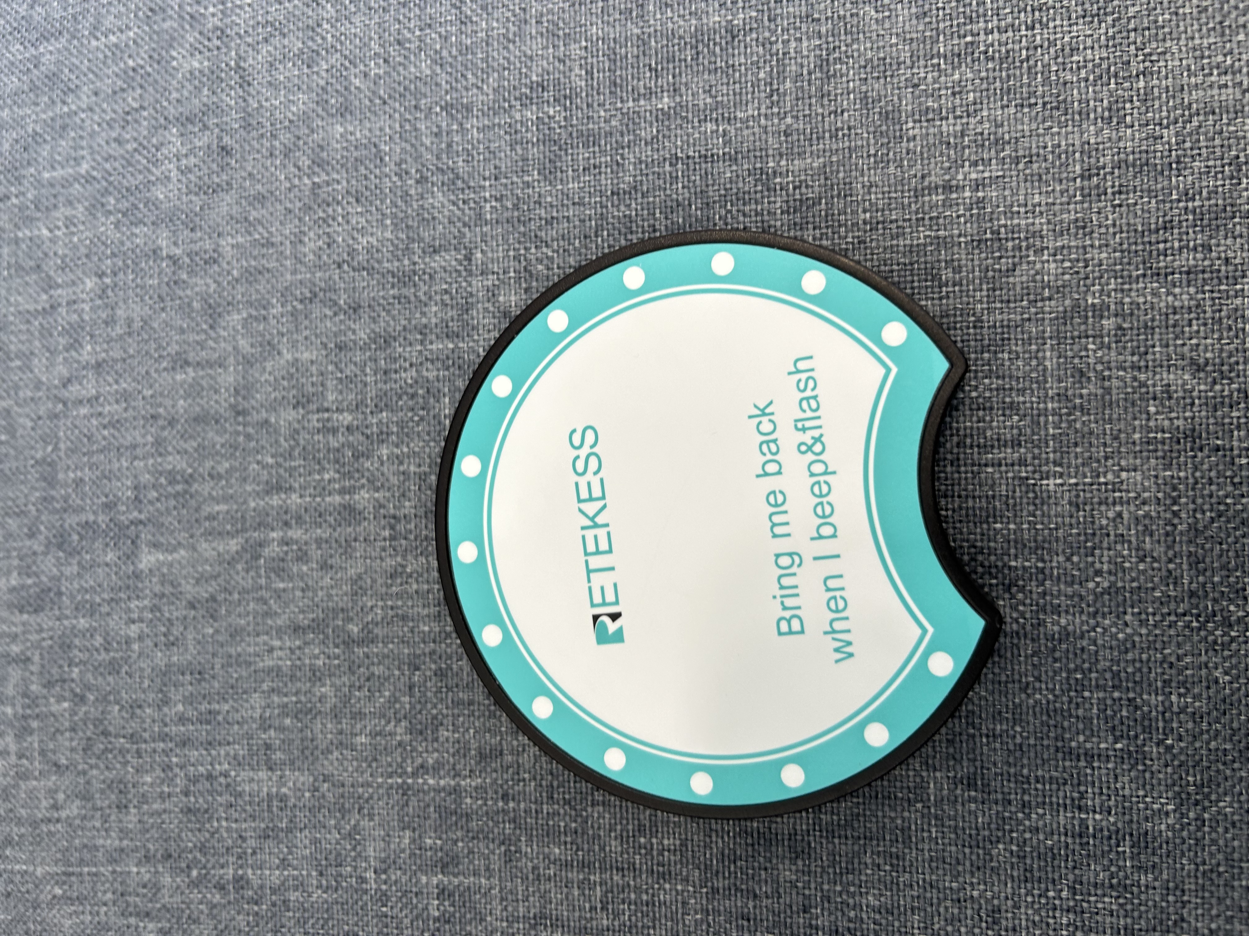 Dernière nouveauté un peu gadget&nbsp;: un biper.